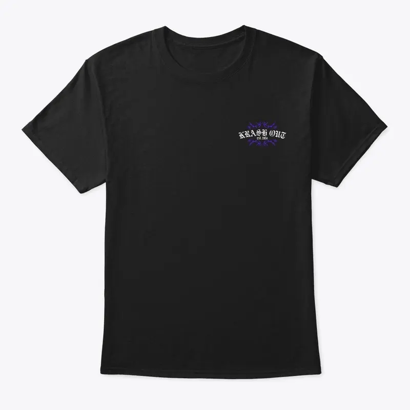 krashout Classic Crew Black-White-Purple